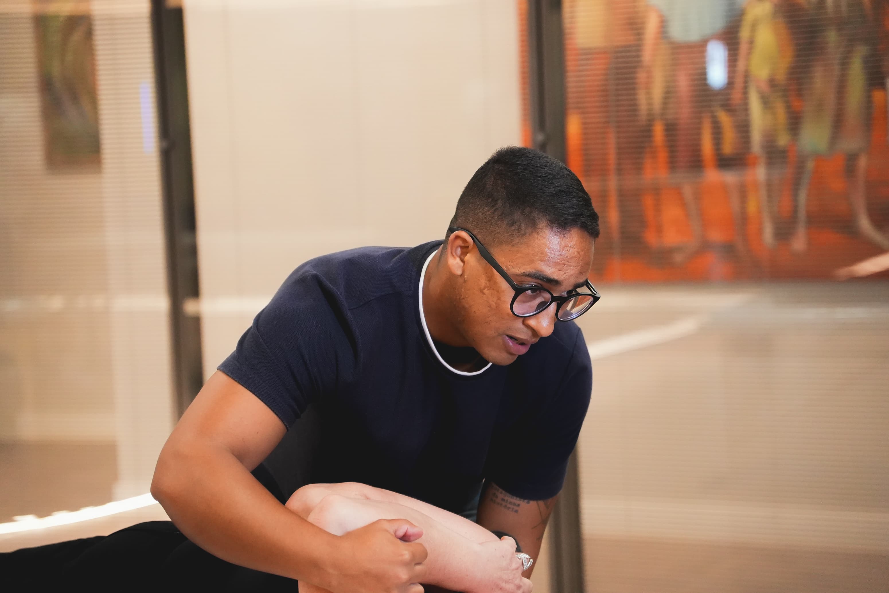 Atendimento de fisioterapia