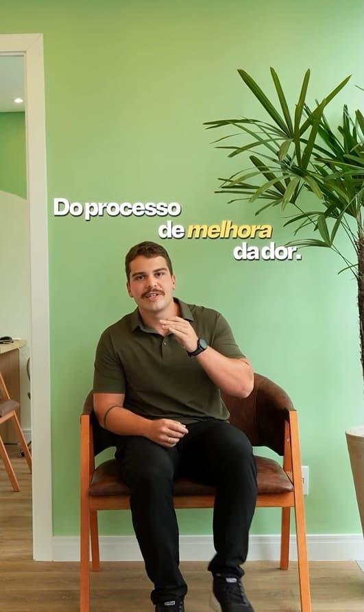 A melhora da dor não é linear